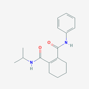 N~1~-Phenyl-N~2~-(propan-2-yl)cyclohex-1-ene-1,2-dicarboxamide