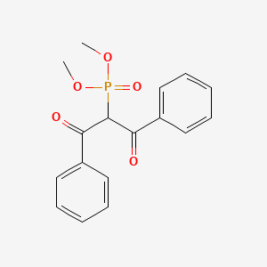 Dimethyl (1,3-dioxo-1,3-diphenylpropan-2-yl)phosphonate