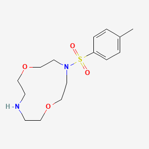 1,7-Dioxa-4,10-diazacyclododecane, 4-[(4-methylphenyl)sulfonyl]-