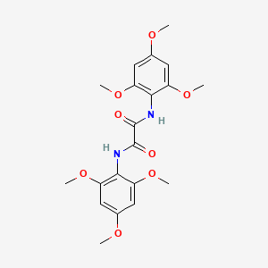 molecular formula C20H24N2O8 B1435806 N,N'-双(2,4,6-三甲氧基苯基)草酰胺 CAS No. 957476-07-2