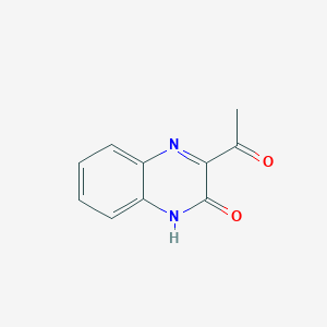 2(1H)-Quinoxalinone, 3-acetyl-