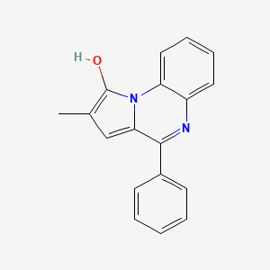 2-Methyl-4-phenylpyrrolo[1,2-a]quinoxalin-1(5h)-one