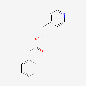 2-(Pyridin-4-yl)ethyl phenylacetate