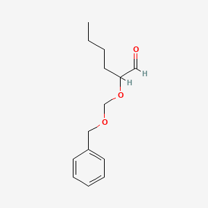 2-[(Benzyloxy)methoxy]hexanal