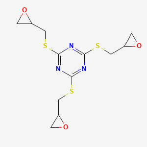 2,4,6-Tris{[(oxiran-2-yl)methyl]sulfanyl}-1,3,5-triazine