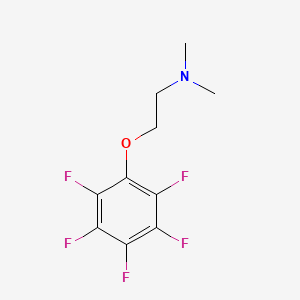 molecular formula C10H10F5NO B1435845 N,N-Dimethyl-2-(perfluorophenoxy)ethanamine CAS No. 2044704-44-9