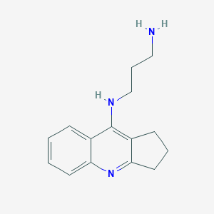 molecular formula C15H19N3 B1435857 N-(2,3-Dihydro-1H-cyclopenta[b]quinolin-9-yl)propane-1,3-diamine CAS No. 1339111-01-1