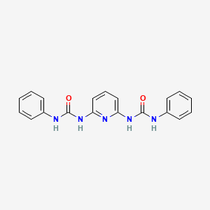 Urea, N,N''-2,6-pyridinediylbis[N'-phenyl-