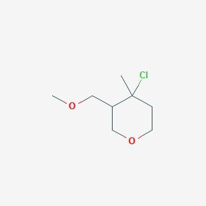 4-Chloro-3-(methoxymethyl)-4-methyloxane