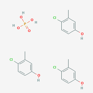 4-Chloro-3-methylphenol;phosphoric acid