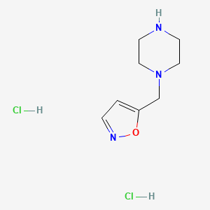 B1435885 1-[(1,2-Oxazol-5-yl)methyl]piperazine dihydrochloride CAS No. 2060040-69-7