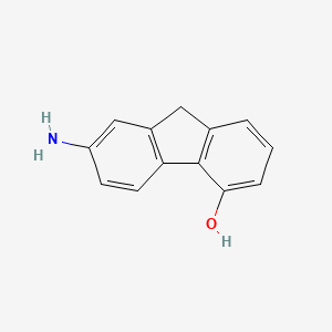 7-Amino-9H-fluoren-4-ol