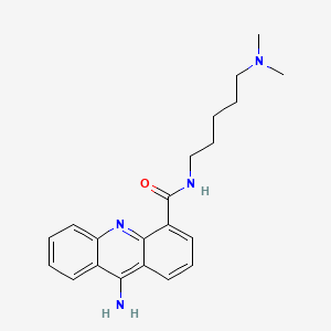 9-Amino-N-(5-(dimethylamino)pentyl)-4-acridinecarboxamide