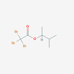 Acetic acid, tribromo, 1,2-dimethylpropyl ester