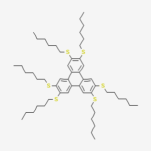 2,3,6,7,10,11-Hexakis(hexylsulfanyl)triphenylene