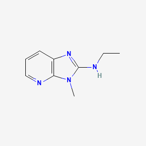 B1435901 N-ethyl-3-methyl-3H-imidazo[4,5-b]pyridin-2-amine CAS No. 2097935-20-9
