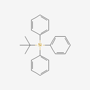 molecular formula C22H24Si B14359018 tert-Butyl(triphenyl)silane CAS No. 92886-83-4