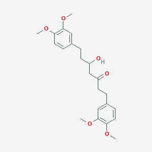 3-Heptanone, 1,7-bis(3,4-dimethoxyphenyl)-5-hydroxy-