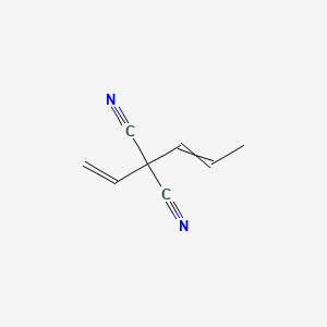 Ethenyl(prop-1-en-1-yl)propanedinitrile