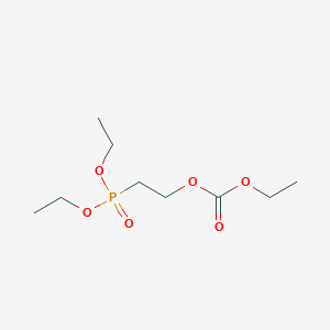 molecular formula C9H19O6P B14359159 Diethyl {2-[(ethoxycarbonyl)oxy]ethyl}phosphonate CAS No. 96182-47-7