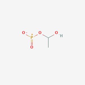 (1-Hydroxyethoxy)(oxo)phosphaniumolate