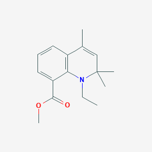 Methyl 1-ethyl-2,2,4-trimethyl-1,2-dihydroquinoline-8-carboxylate