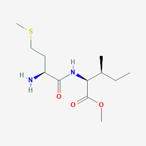 B1435930 Methyl l-methionyl-l-isoleucinate CAS No. 1544771-21-2