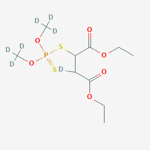 molecular formula C10H19O6PS2 B1435933 马拉硫磷 D7 CAS No. 352438-94-9