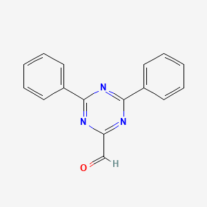 4,6-Diphenyl-1,3,5-triazine-2-carbaldehyde