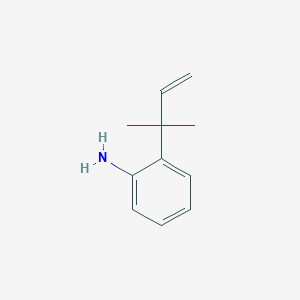 2-(2-Methylbut-3-en-2-yl)aniline