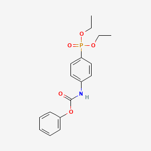 Diethyl {4-[(phenoxycarbonyl)amino]phenyl}phosphonate