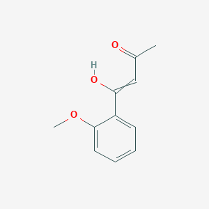 4-Hydroxy-4-(2-methoxyphenyl)but-3-en-2-one