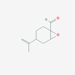 4-(Prop-1-en-2-yl)-7-oxabicyclo[4.1.0]heptane-1-carbaldehyde