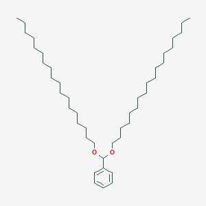 molecular formula C43H80O2 B14359563 [Bis(octadecyloxy)methyl]benzene CAS No. 92489-66-2