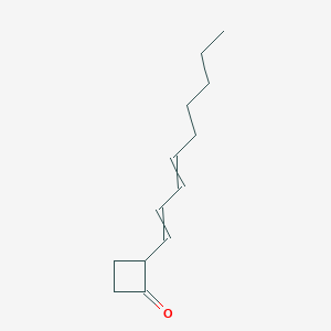 2-(Nona-1,3-dien-1-YL)cyclobutan-1-one