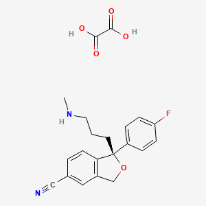 B1435970 (S)-Desmethyl Citalopram Ethanedioate CAS No. 852172-06-6