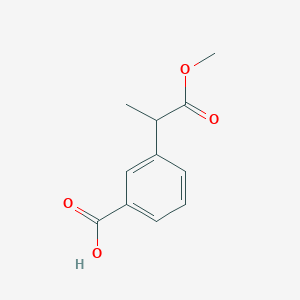 molecular formula C11H12O4 B1435989 3-羧苯基丙酸甲酯 CAS No. 1400819-74-0