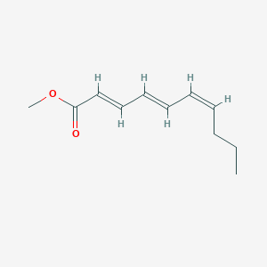molecular formula C11H16O2 B143601 (2E,4E,6Z)-甲基癸-2,4,6-三烯酸酯 CAS No. 51544-64-0