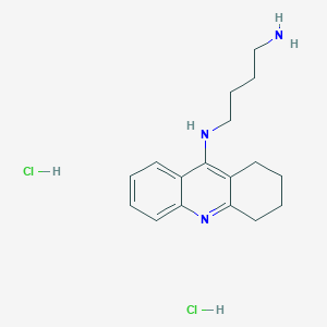 B1436012 N-(1,2,3,4-tetrahydroacridin-9-yl)butane-1,4-diamine dihydrochloride CAS No. 2108381-92-4
