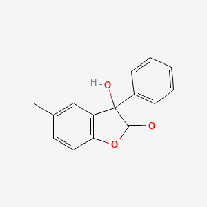 3-Hydroxy-5-methyl-3-phenyl-1-benzofuran-2(3H)-one