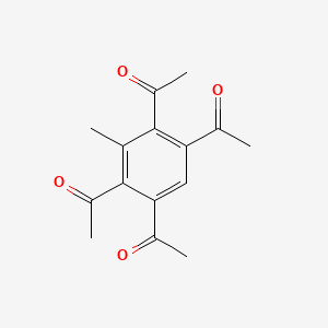 1,1',1'',1'''-(3-Methylbenzene-1,2,4,5-tetrayl)tetra(ethan-1-one)