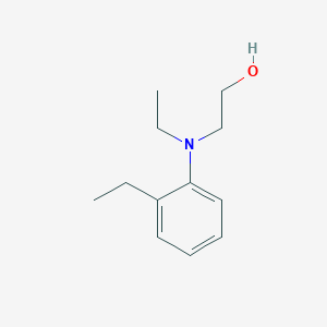 2-[Ethyl(2-ethylphenyl)amino]ethan-1-ol