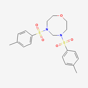 4,6-Bis(4-methylbenzene-1-sulfonyl)-1,4,6-oxadiazocane