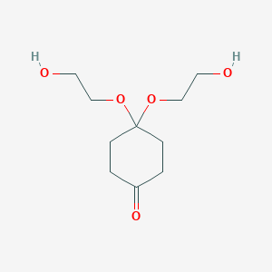 4,4-Bis(2-hydroxyethoxy)cyclohexan-1-one