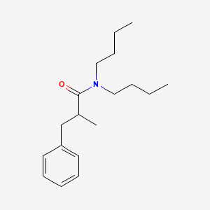 N,N-Dibutyl-2-methyl-3-phenylpropanamide