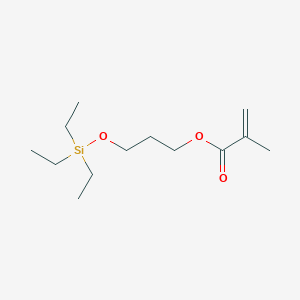 3-[(Triethylsilyl)oxy]propyl 2-methylprop-2-enoate