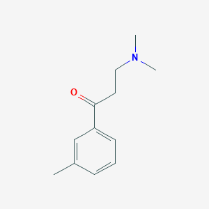 1-Propanone, 3-(dimethylamino)-1-(3-methylphenyl)-