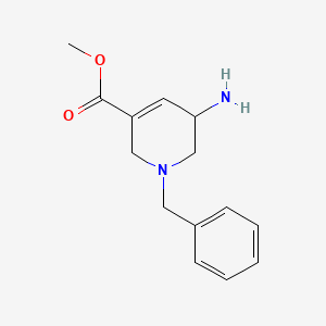B1436049 Methyl 5-amino-1-benzyl-1,2,5,6-tetrahydropyridine-3-carboxylate CAS No. 1823823-97-7