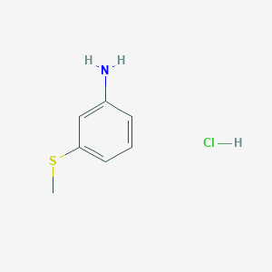 3-Methylsulfanylaniline;hydrochloride