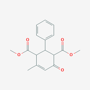 Dimethyl 4-methyl-6-oxo-2-phenylcyclohex-4-ene-1,3-dicarboxylate